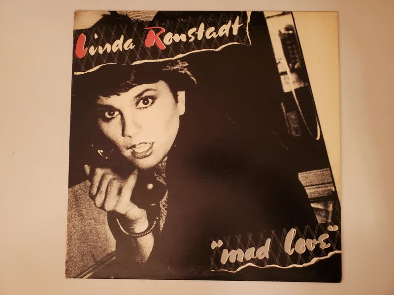Linda Ronstadt Mad Love vinyl record